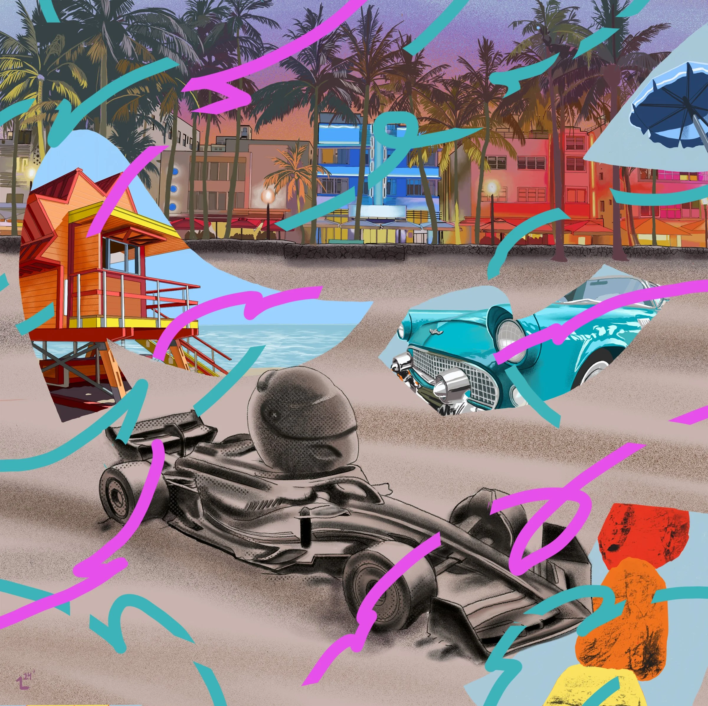 South Beach/ Miami Beach for F1/ Visit Miami