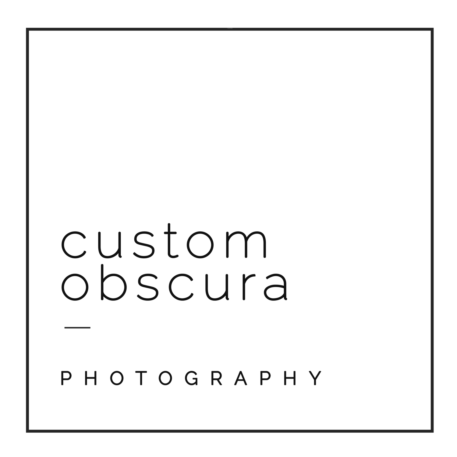 Custom Obscura Photography