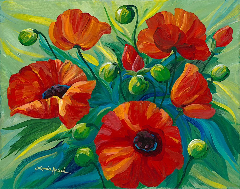 Oriental Poppies