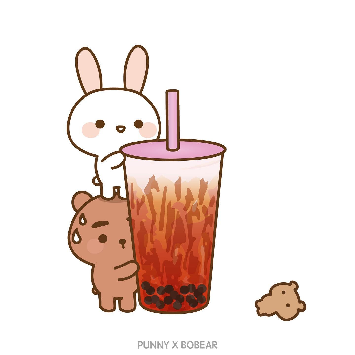 🧋
🐰: 我應承寶啤每個禮拜都淨係飲一杯珍珠奶茶！| I promise to BoBear that I will only drink a cup of bubble tea per week! 
🐻: ...
🧸: ...
.
.
Follow @vc_planet1218 for more artwork.
.
.
#bubbletea #boba #cute #cuteart #adorable #animal #couple #comic #hkig #toronto #dr