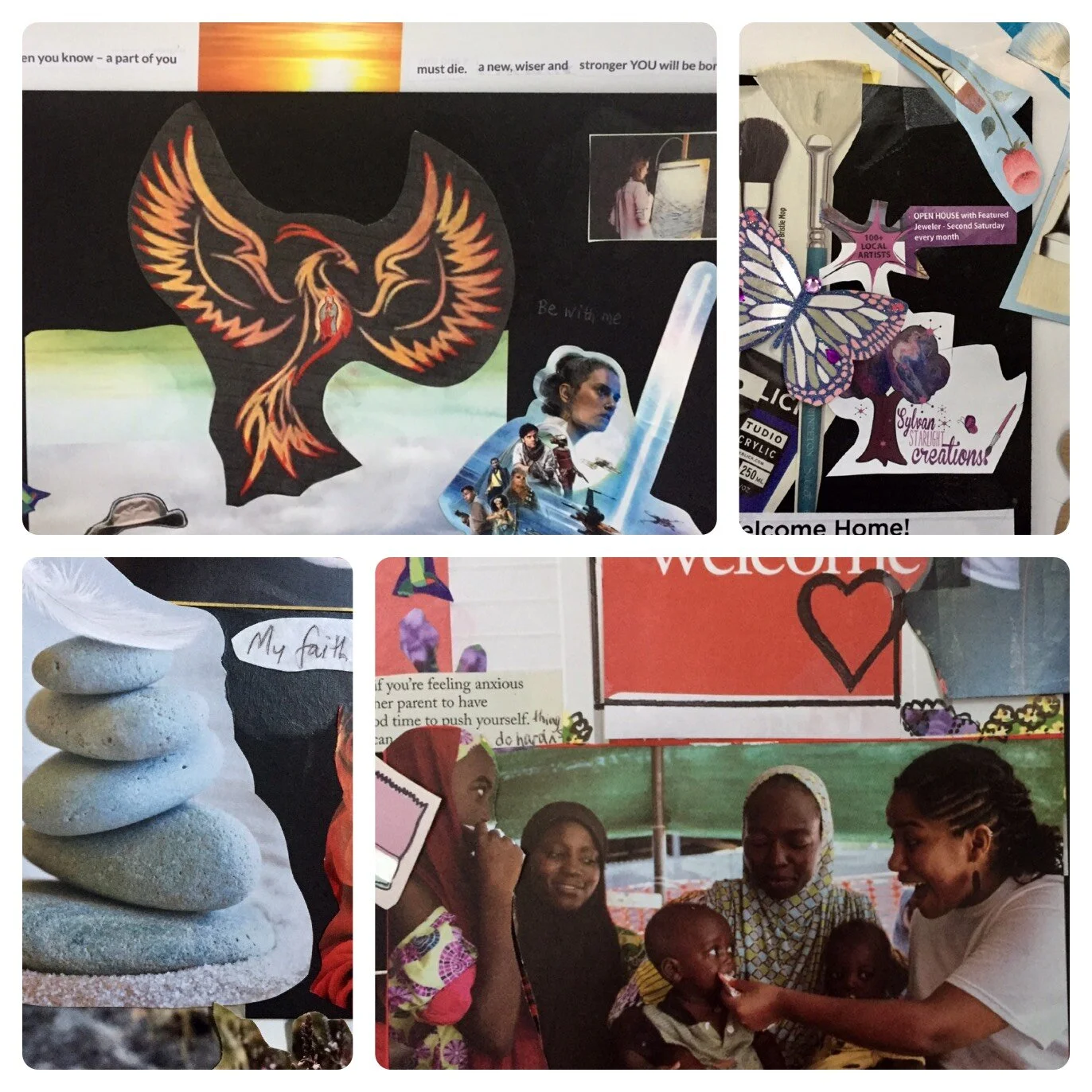 Virtual Vision Collage Workshop