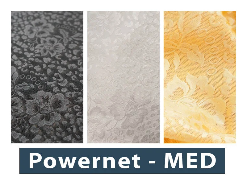 Floral Jacquard Powernet - Medium Compression Mesh