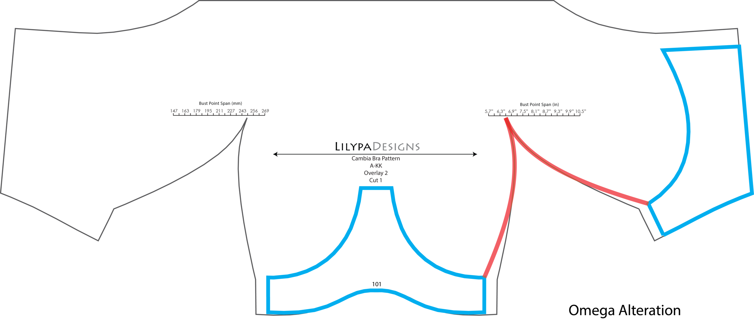 Tutorial - How to Apply an Omega Alteration on the Cambia Bra Overlay ...