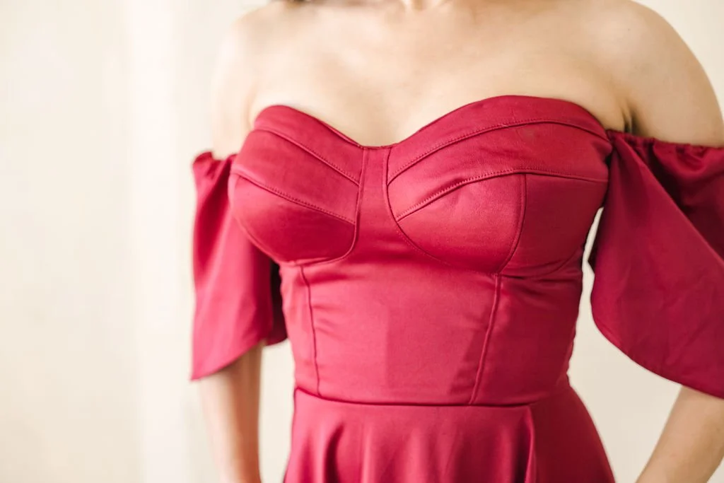 Kanon Bustier Dress Pattern - 0-16 (PDF)  LilypaDesigns