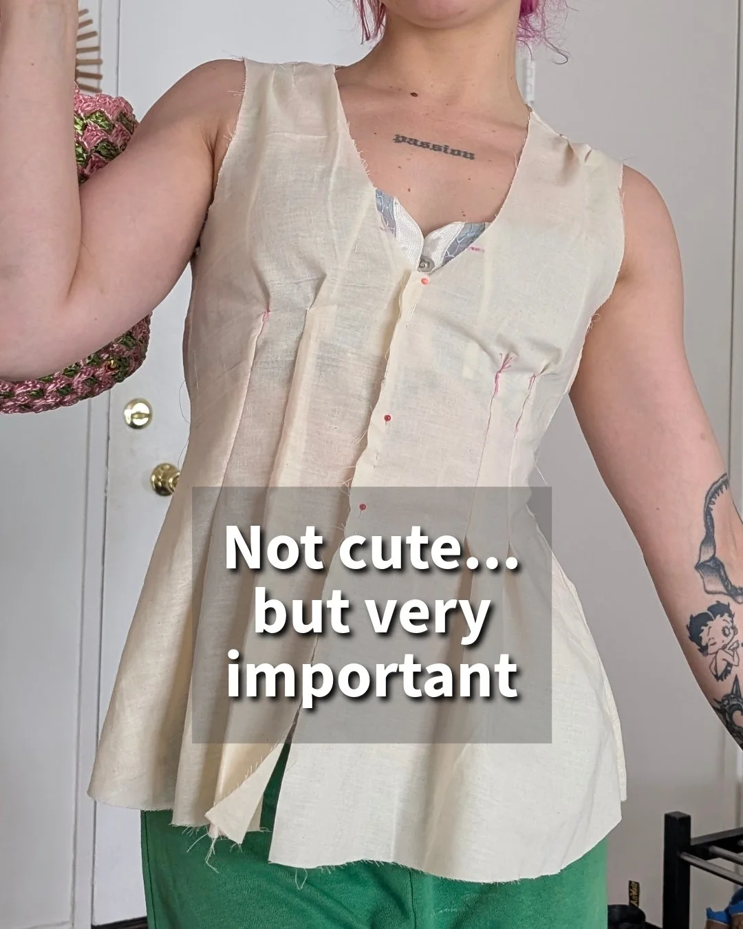 This is the part no one really shows&hellip;

The test versions. The in-between fits. The &lsquo;almost but not quite.&rsquo;

It&rsquo;s not polished. It&rsquo;s not styled.

But it is where the fit gets figured out.

Especially when you&rsquo;re de