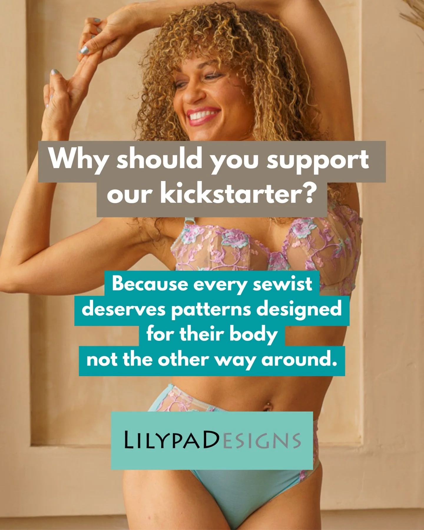 The future of sewing should be more inclusive, more accessible, and designed for real bodies.

That's why we're excited about the LilypaDesigns Kickstarter. 

Every pledge helps bring thoughtfully designed patterns with inclusive sizing and built-in 
