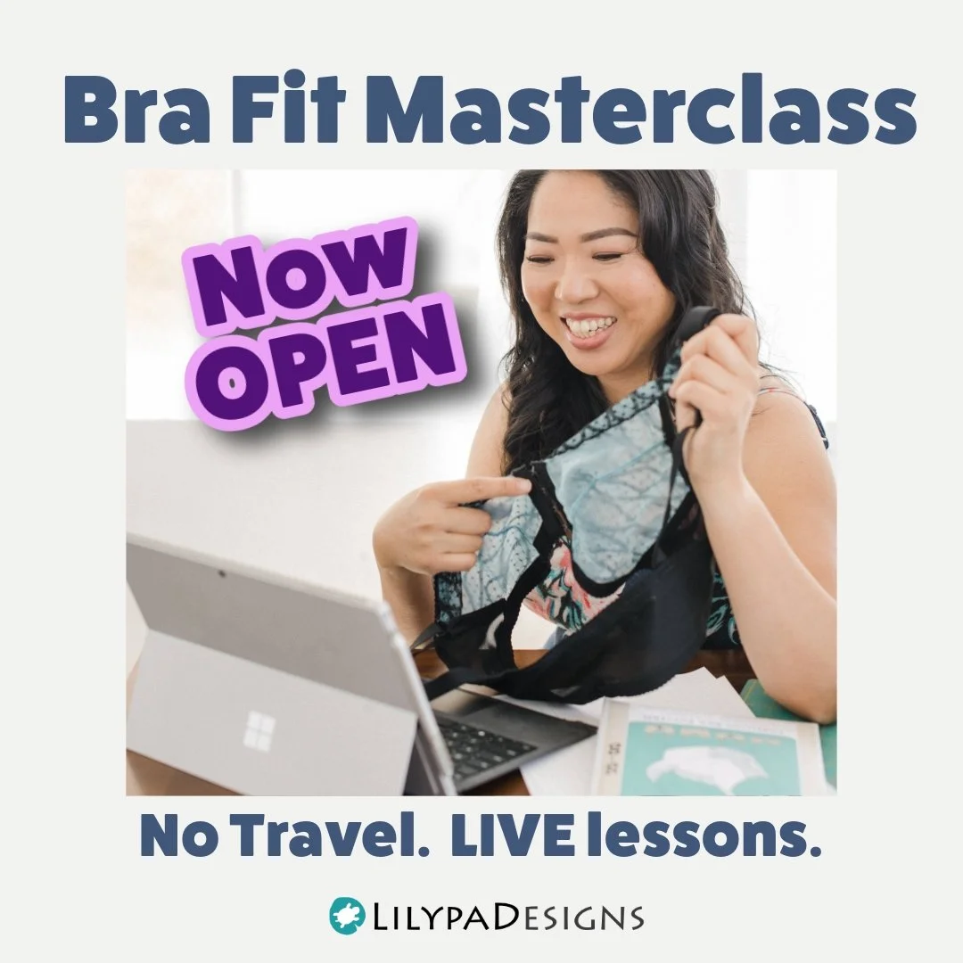 Registration for our annual Bra Making Masterclass is now open!

Every year, this class fills with an incredible group of bra makers from around the world, and we can't wait to see who joins us this year.

Whether you're making your first bra or your
