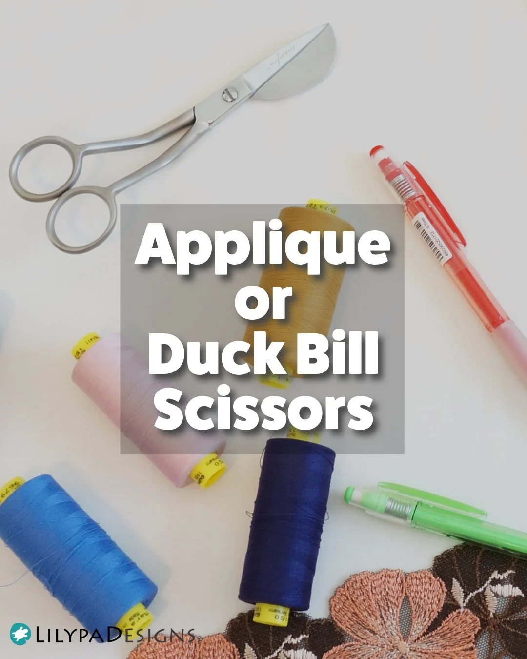 BRAugust Day 14: Top Tools 🧵

One of my favorite things about bra making is that you don't need a workshop full of specialty tools to get started.

That said... there are a few that make the process so much easier.

🧵 Appliqu&eacute; (duck bill) sc