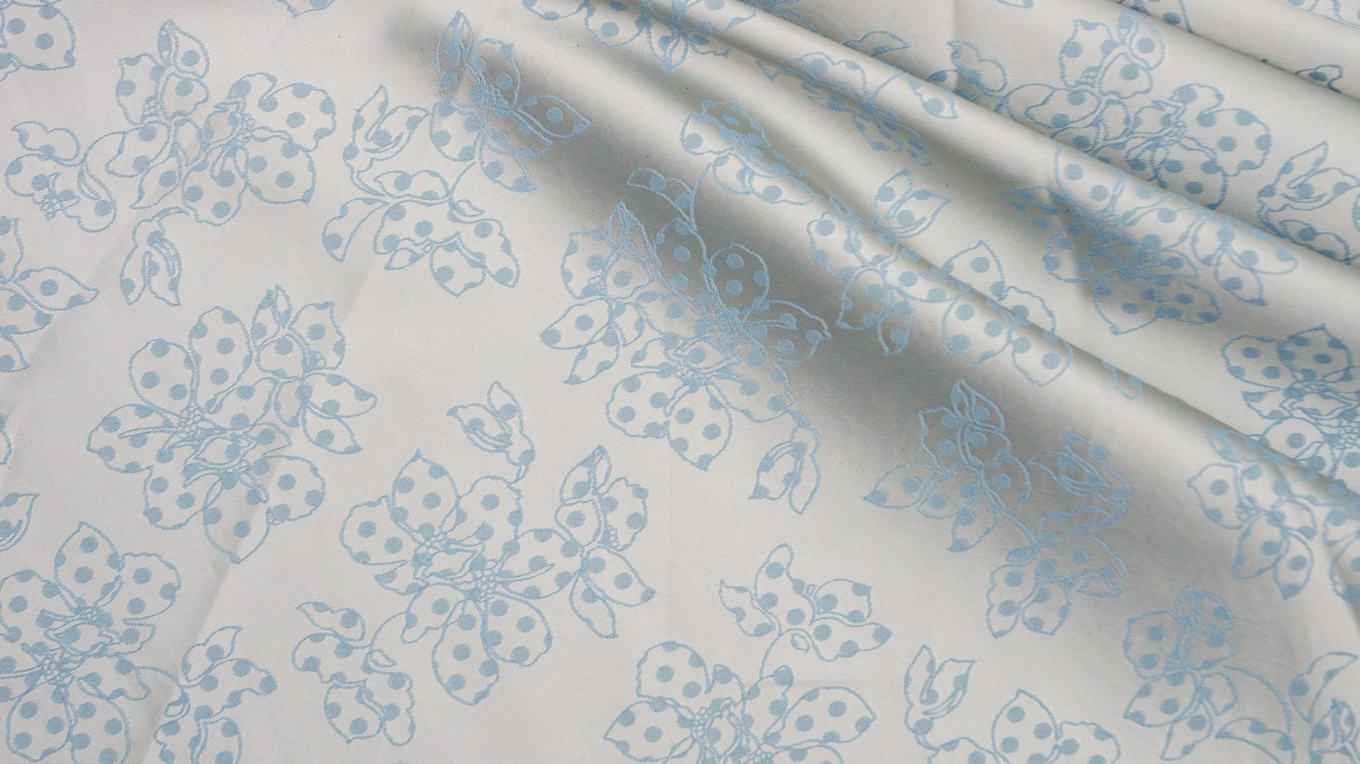 Knit Fabric -  Jacquard Stretch Satin Lycra