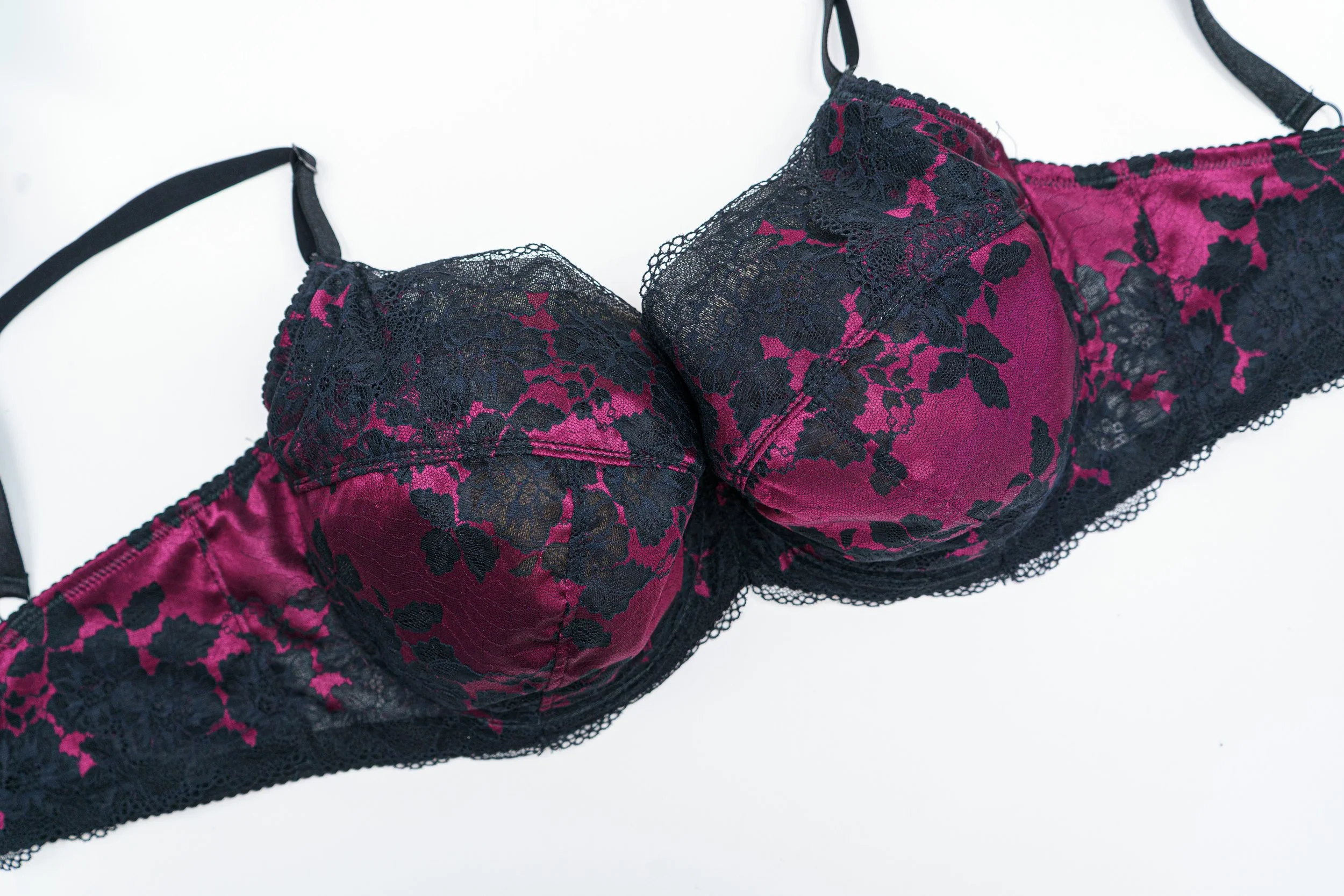 Bra and Knicker Making Kit - Midnight Wine