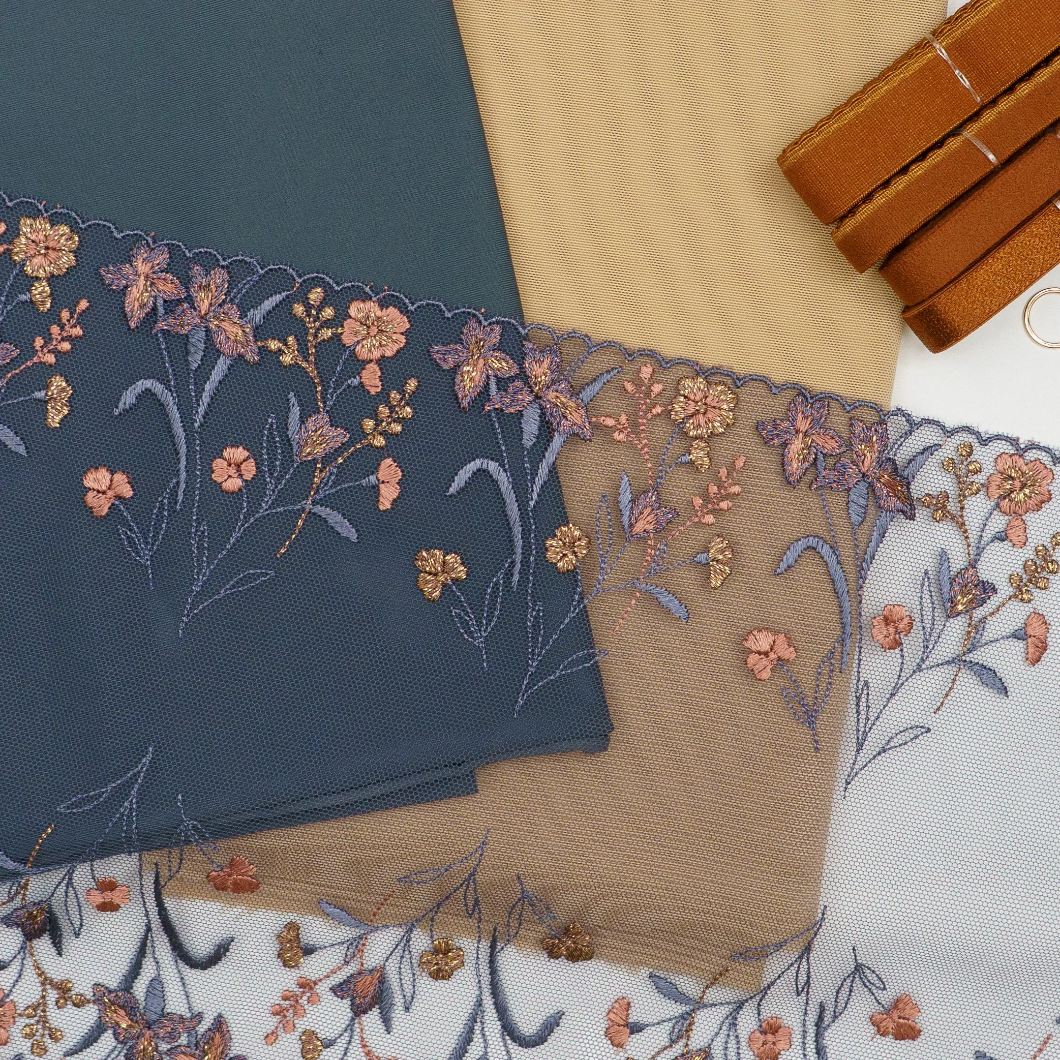 Bra Making Kit - Twilight Garden