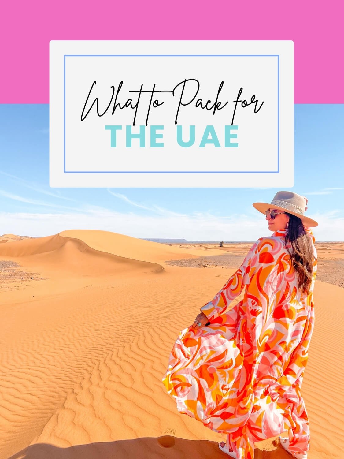 What to Pack for a Trip to the UAE + Outfit Inspiration for Women