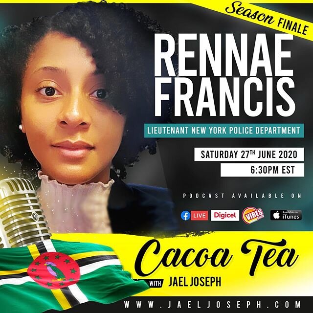 Today ☕️ 🔥☕️🔥 @renscentric .
.
#cacoatea 
Live on FB &mdash;) link in bio .
.
#dasheenleafmovements #entertainment #facebooklive #newyork #dominica #police #journalist #mum #radiohost #tunein #saturday