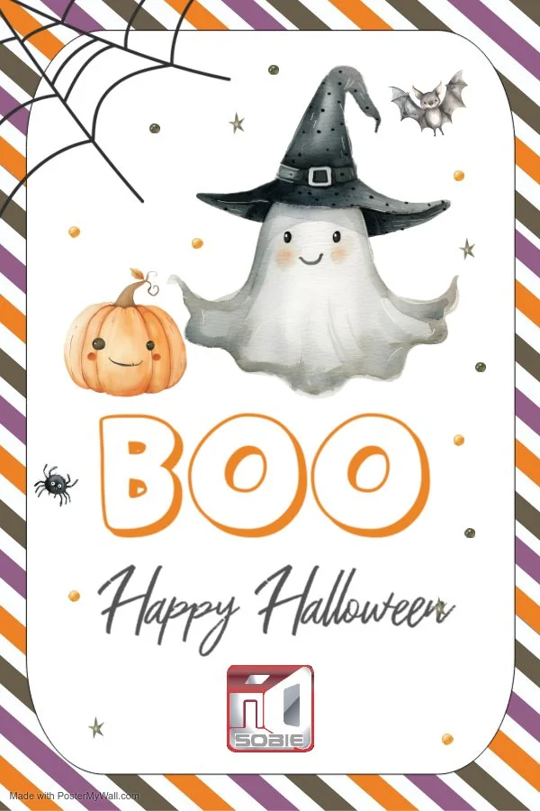 🎃👻 Happy Halloween from Sobie Company! 👻🎃

As the spooky season is upon us, we want to wish you all a hauntingly good time filled with treats, thrills, and maybe a few friendly frights!