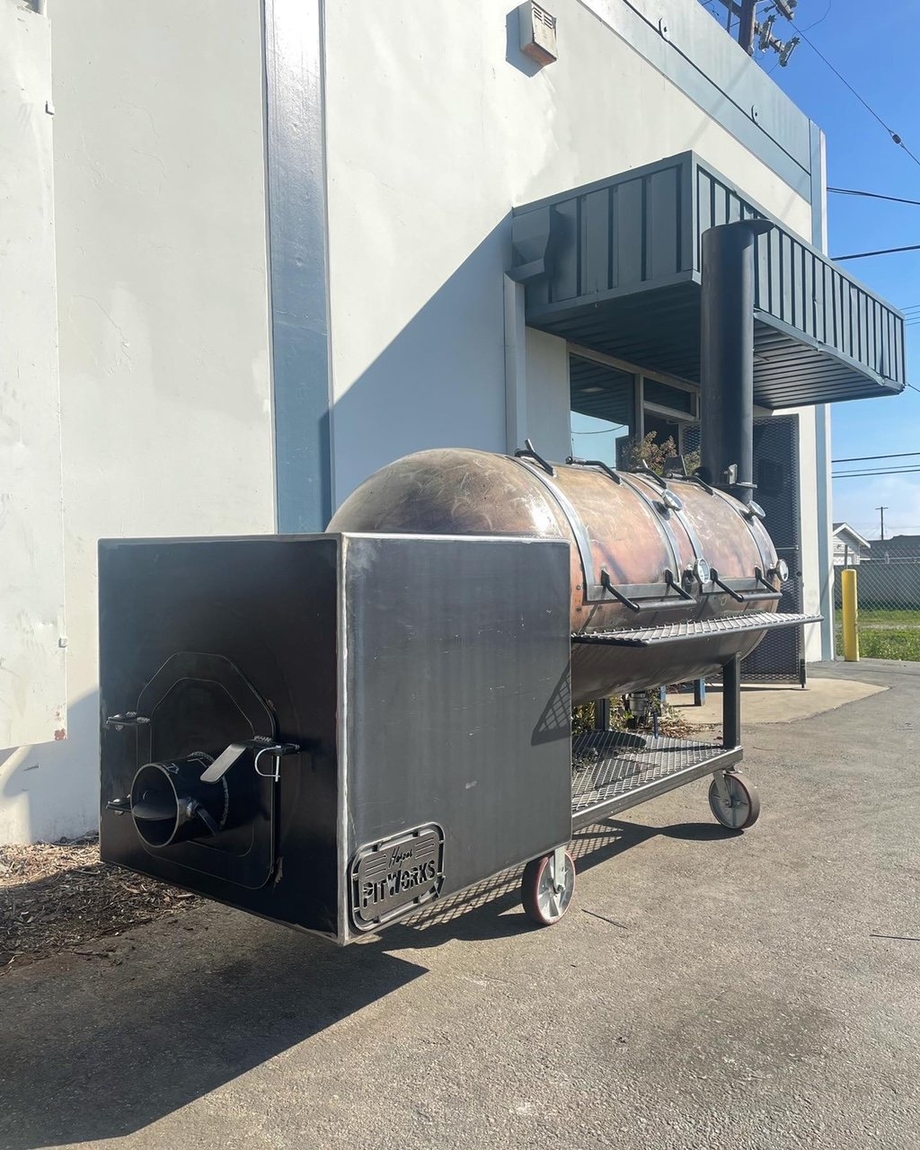 Harper PitWorks 250 Gallon Offset Smoker — Harper PitWorks