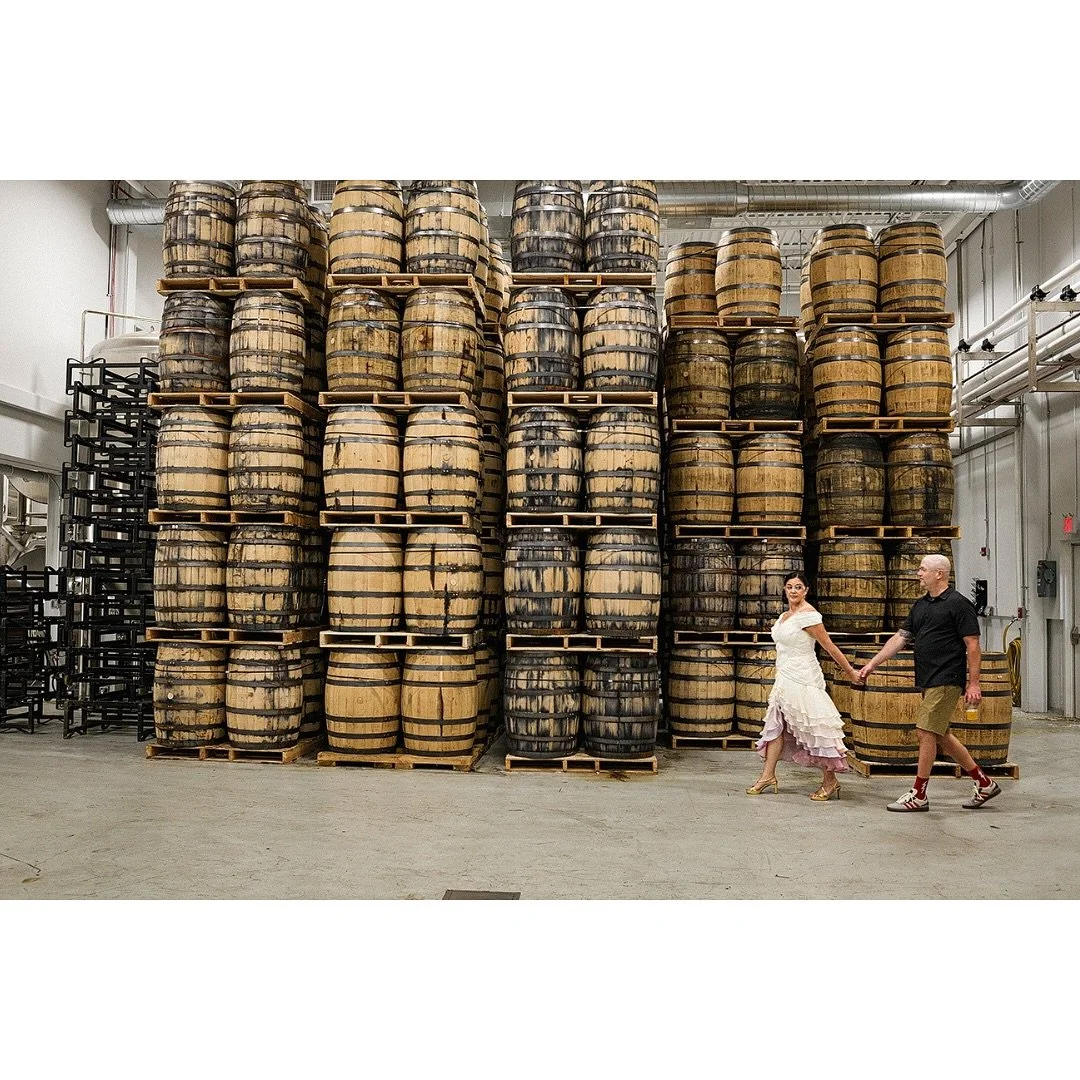 A few frames of @lizabean7 + Dave up on the journal today 

@trilliumbrewing 
@the_lilac_thief 
@rootedstudiori 
@sweetnessandhoney 
@lisafrechettephoto 

#rievents #trilliumbrewery #seamscouture #warrenriphotographer #jmp