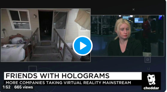 Cortney on VR/AR in 2019 on Cheddar TV