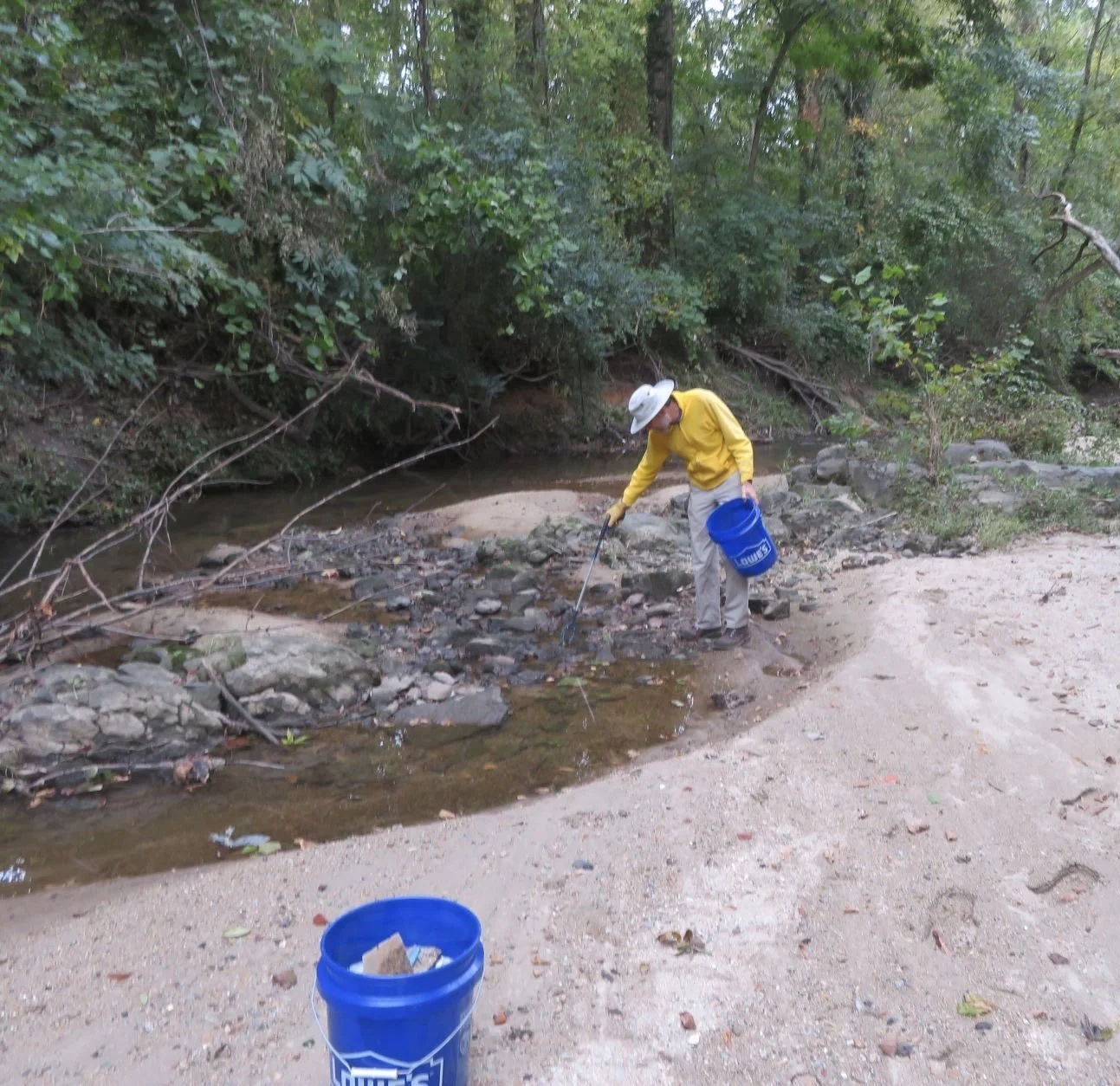 Winter Wipeout at the Audubon Natural Area