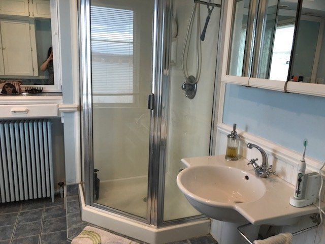 BEFORE of primary bathroom