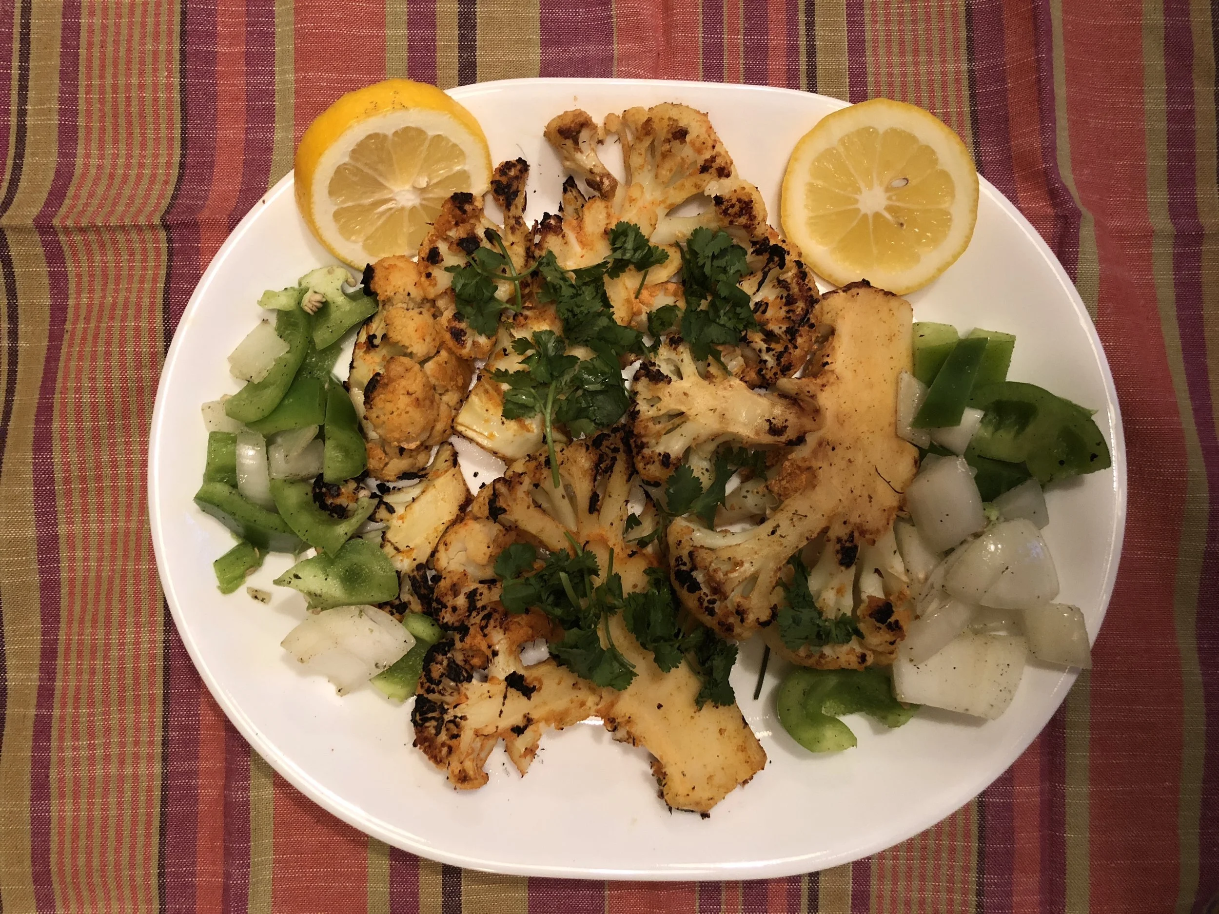 Tandoori Cauliflower Steak 