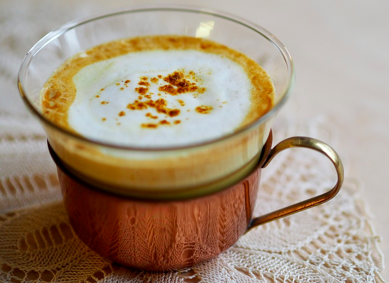 Golden milk (turmeric) tea!