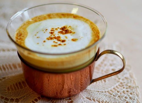 Golden milk (turmeric) tea!