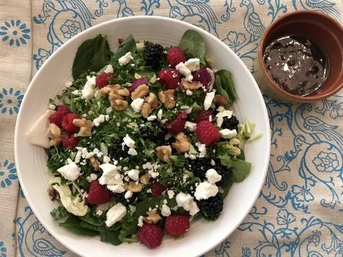 Spinach Berry Salad