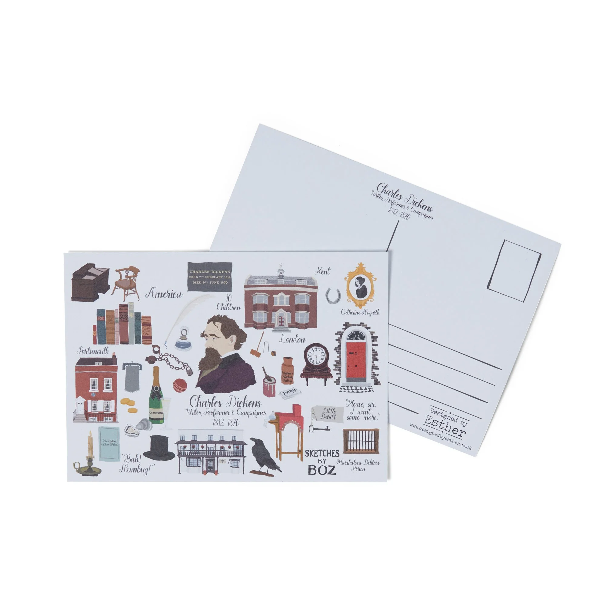CDA6001-A6 Postcard-Charles Dickens Medley_3.jpeg