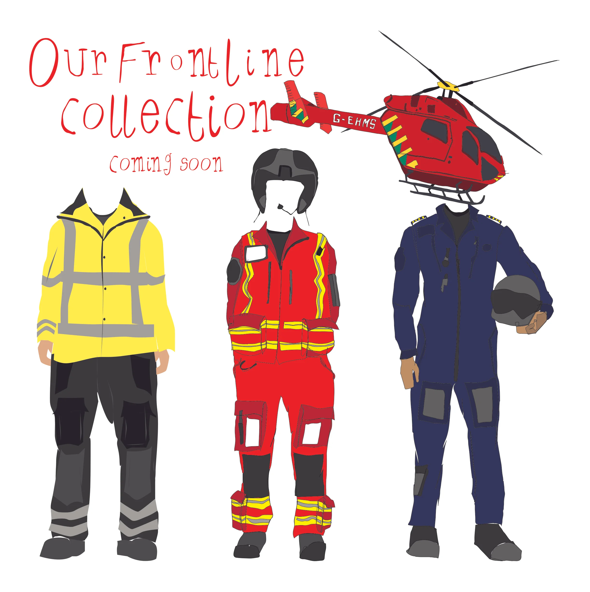 Air Ambulance Illustration