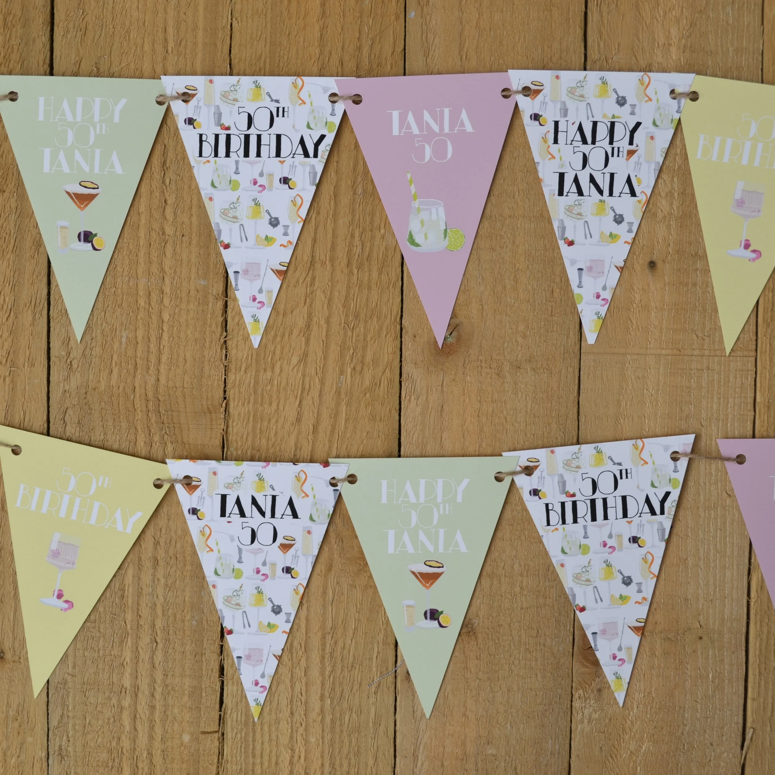 Cocktails Bunting