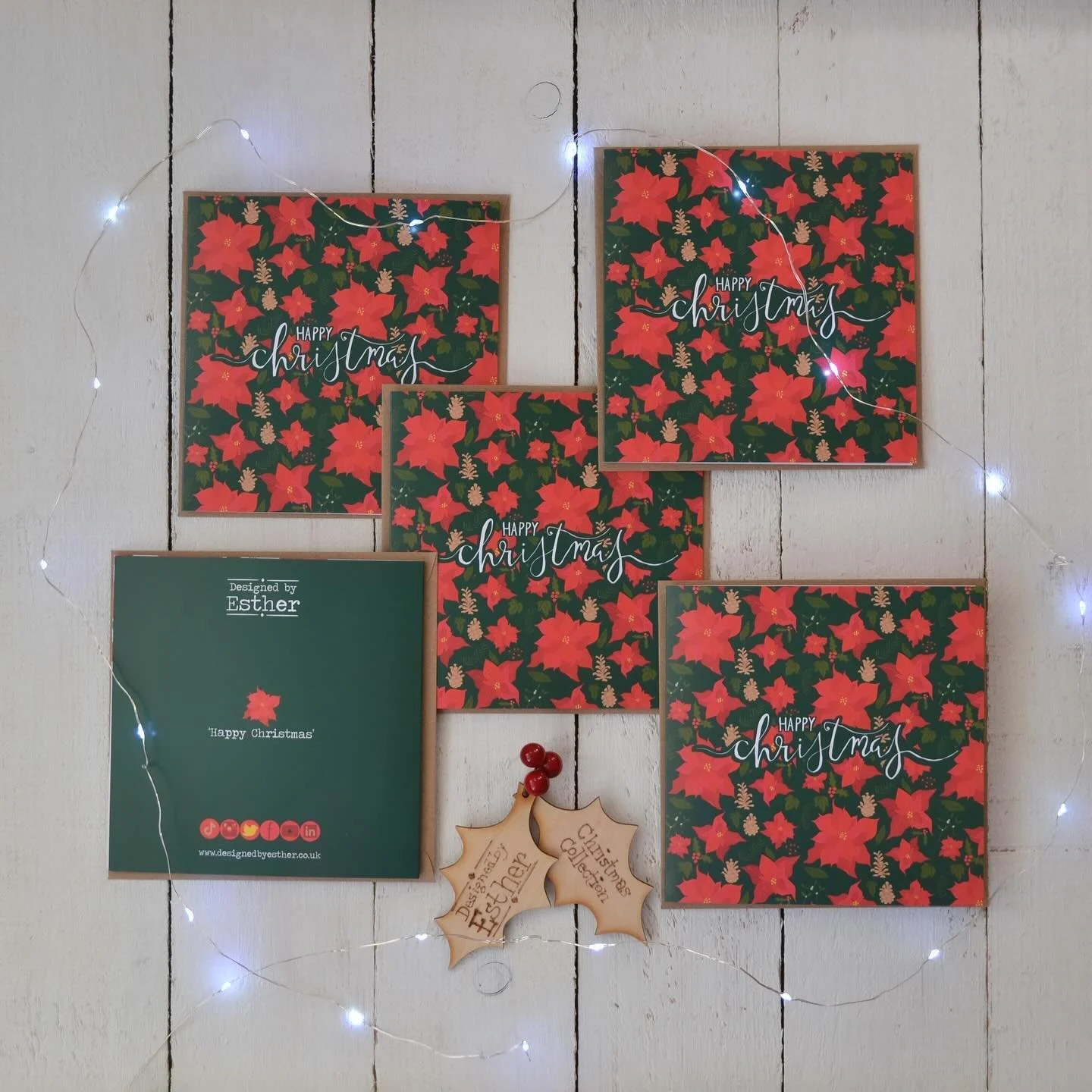 November 1st means one thing... the countdown to Christmas is on!

https://www.designedbyesther.co.uk/christmascollection

 #designedbyesther #christmas #christmascards #christmascollection