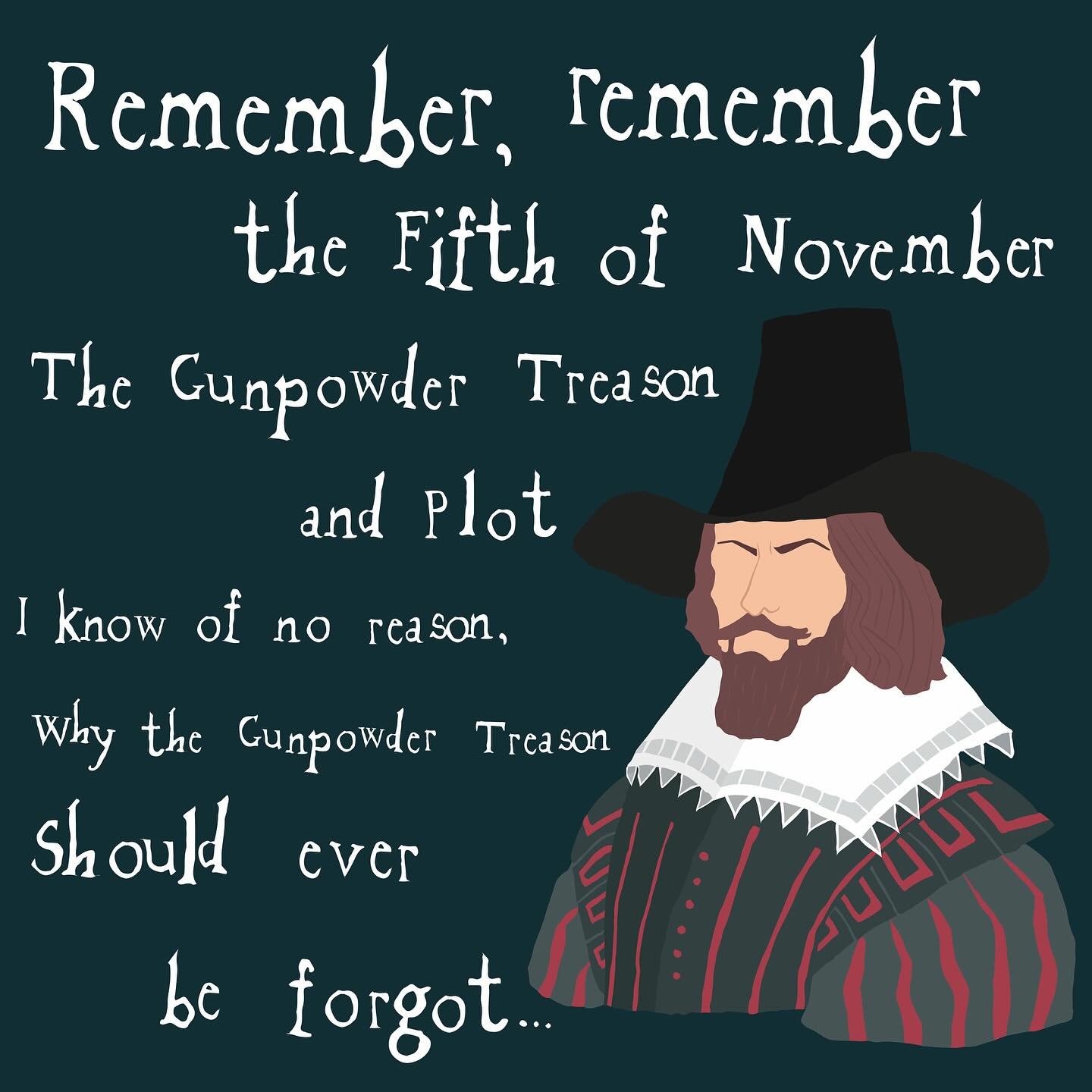 420 years ago since the Gunpowder Plot nearly succeeded

#designedbyesther #bonfirenight #guyfawkes
