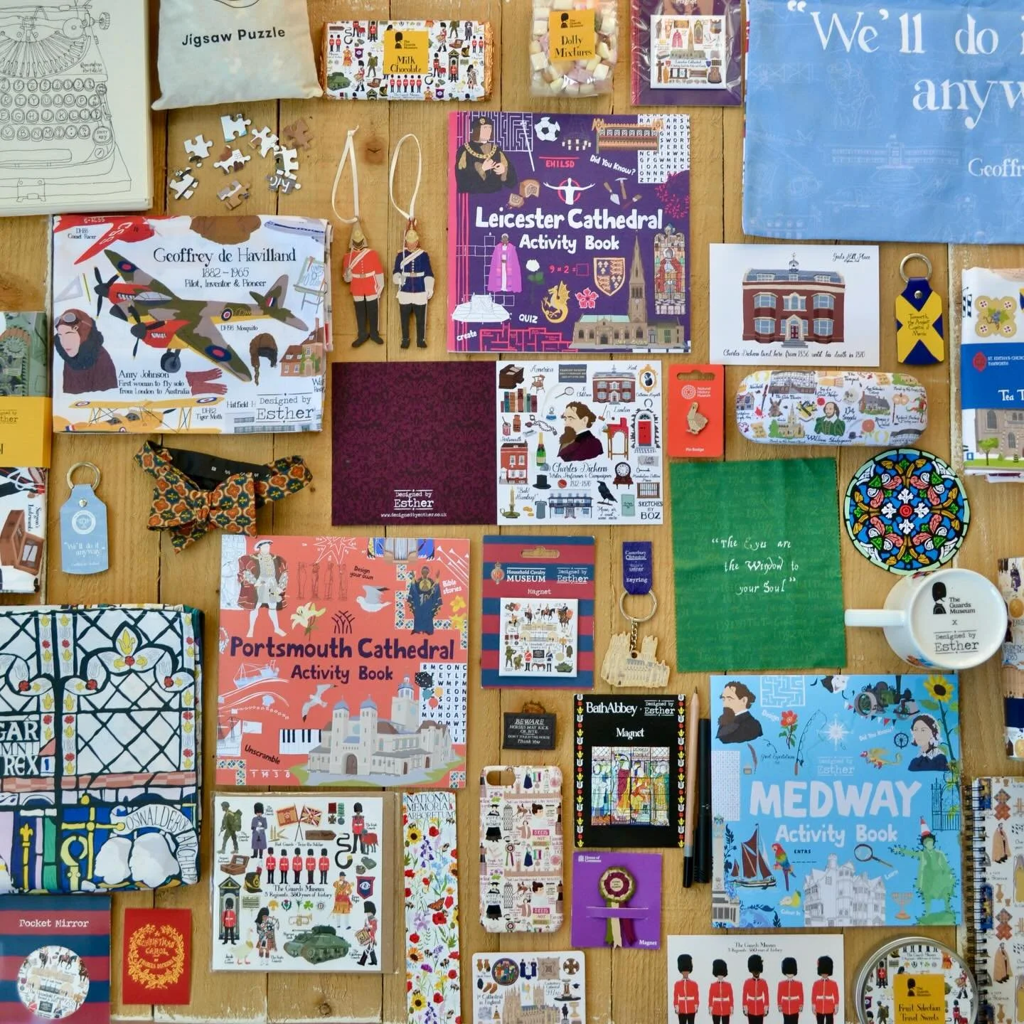 My first trade show of the year is just around the corner, and each year my brochure&rsquo;s front cover is a selection of products and designs from the year, and here is the 2026 version&hellip;

📆Cultural Enterprises in Birmingham Feb 10th -11th

