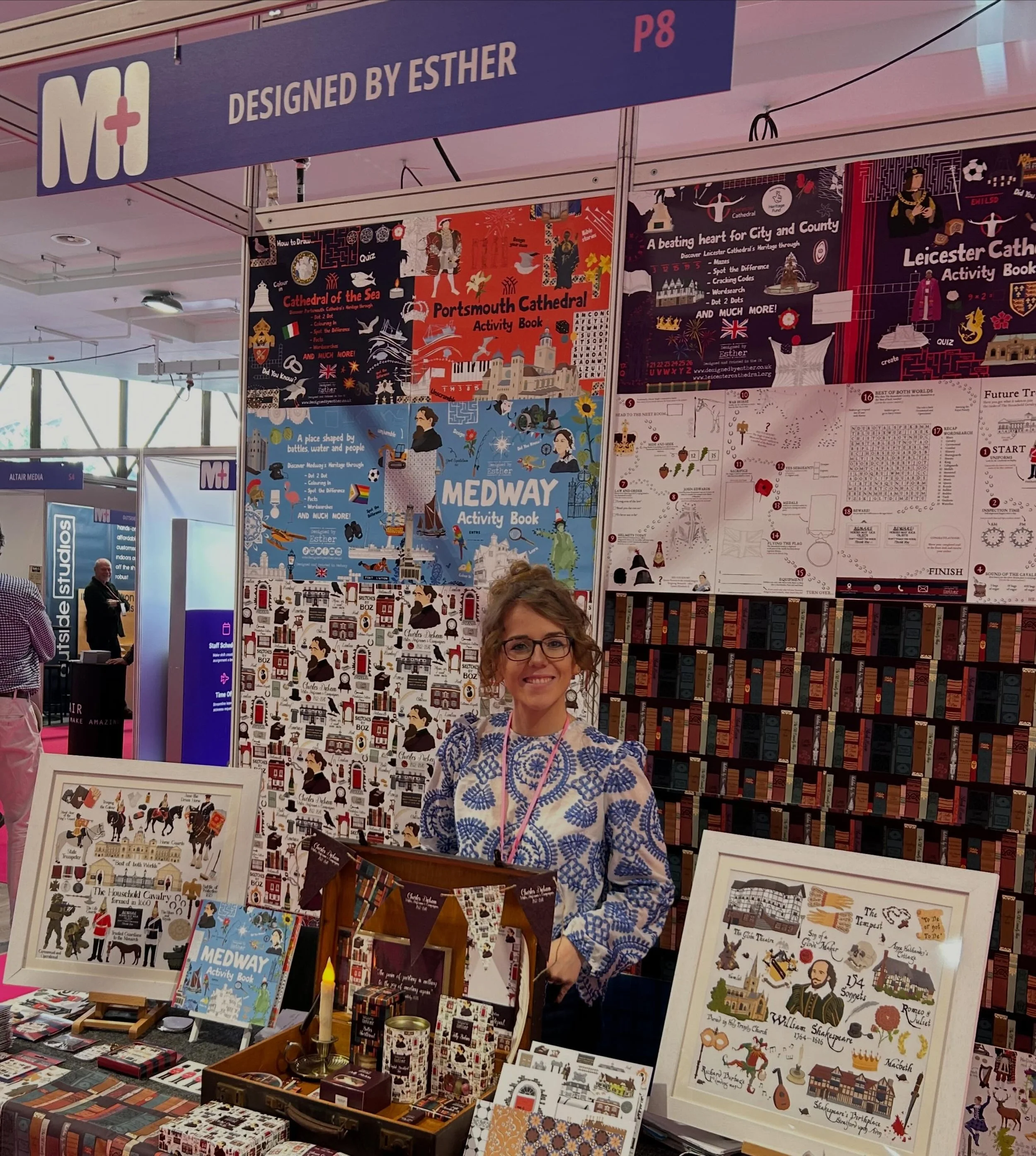 Great Day 1 at @museumsandheritage 
#designedbyesther