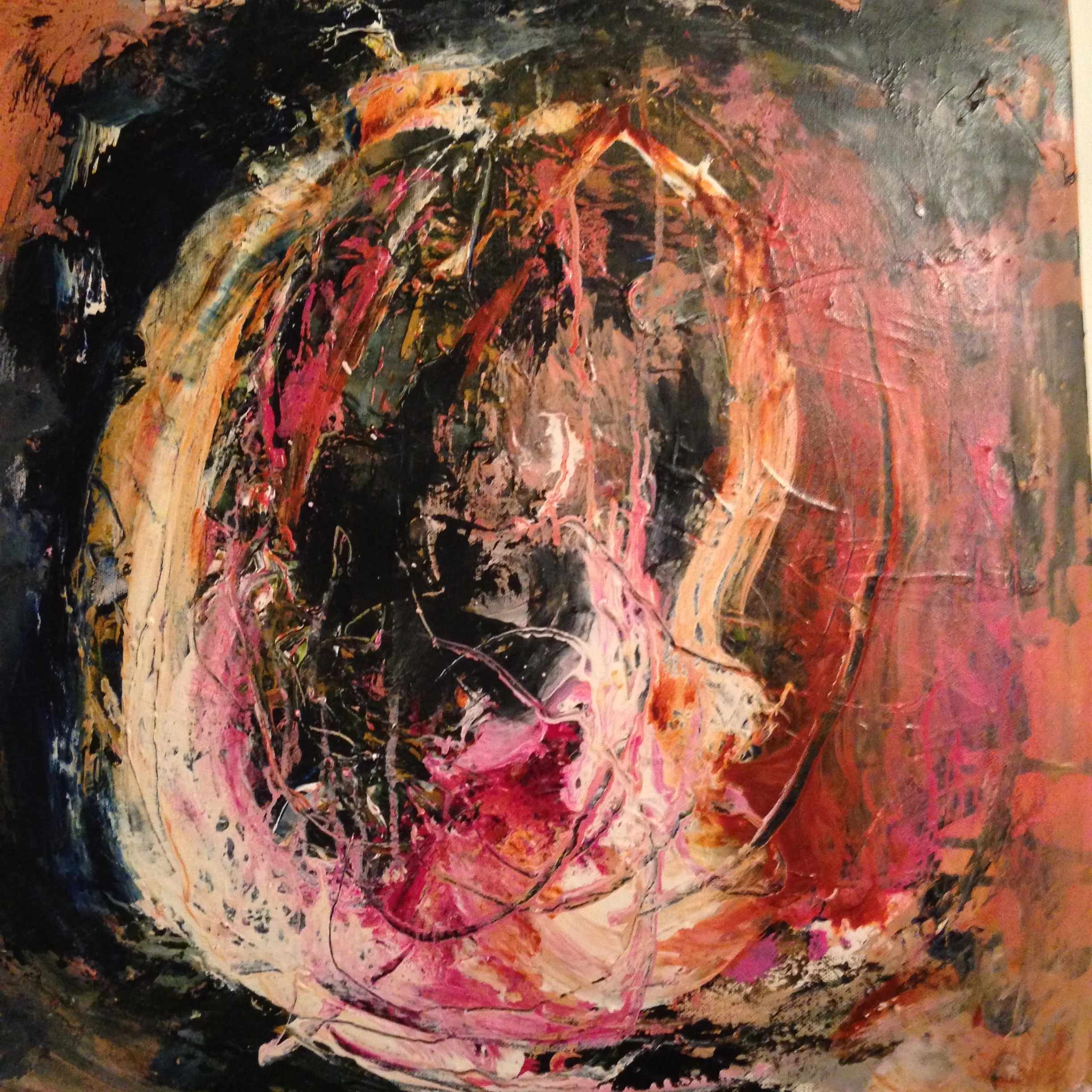 Sagittarius Acrylic - 24"x24" For Sale -$800