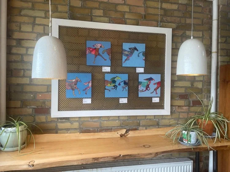  ‘Eddie’s Horses’ 1-5 at Riverdale Hub gallery 