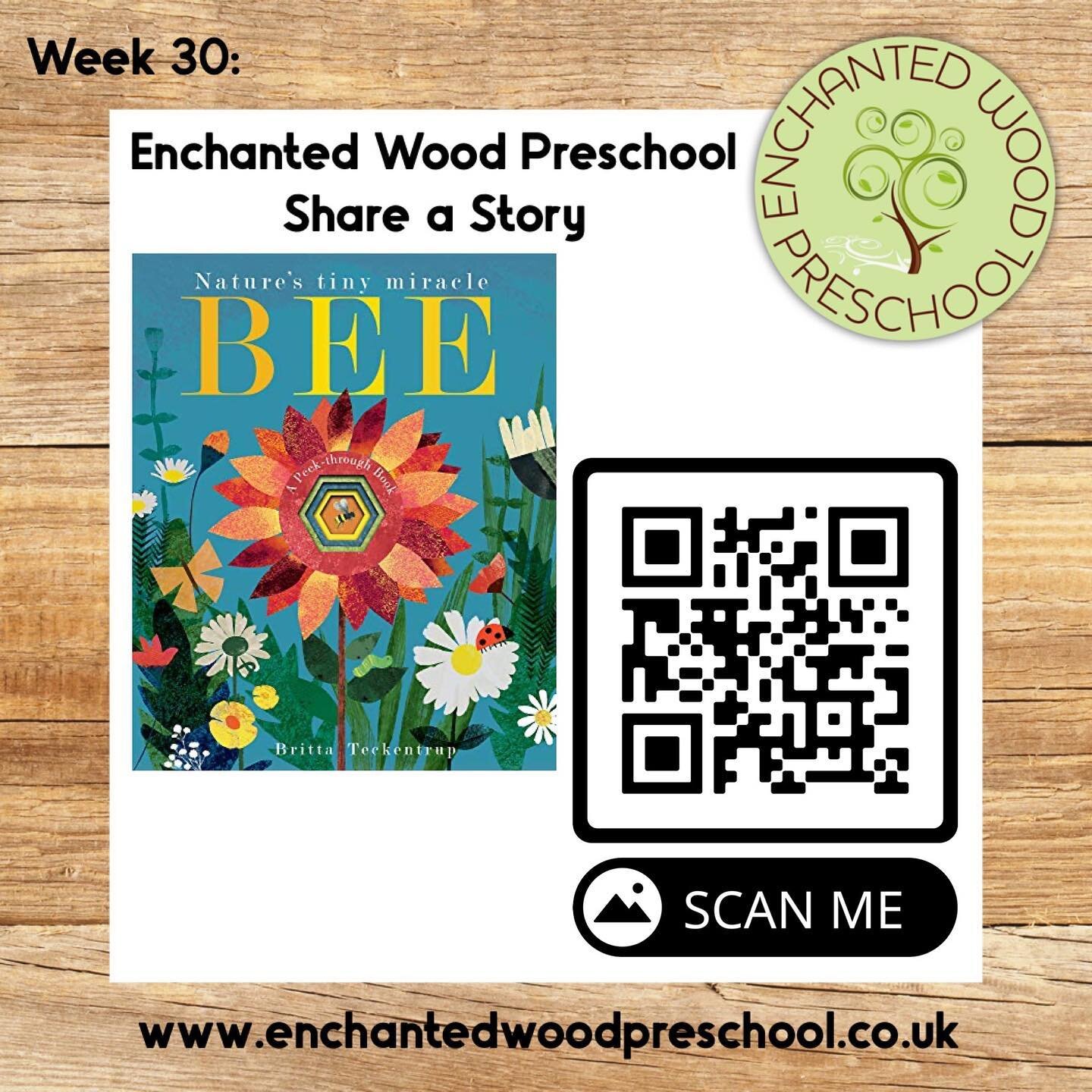 🌳 Week 30: Minibeasts 

Our book of the week is &lsquo;Bee&rsquo;

A tale of wonder is about to unfold...
Find out where Bee's miraculous journey through woods and meadows will end in this delightful peek-through picture book. The story is magically