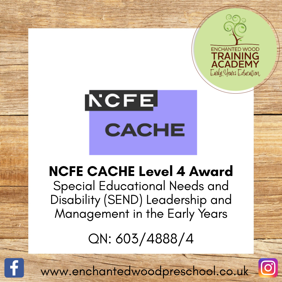 Level 4 - SEN and Disability (SEND) Leadership  and Management in the Early Years