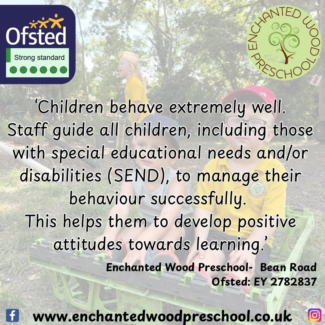 &lsquo;Children behave extremely well. Staff guide all children, including those with special educational needs and/or disabilities (SEND), to manage their behaviour successfully. This helps them to develop positive attitudes towards learning.&rsquo;