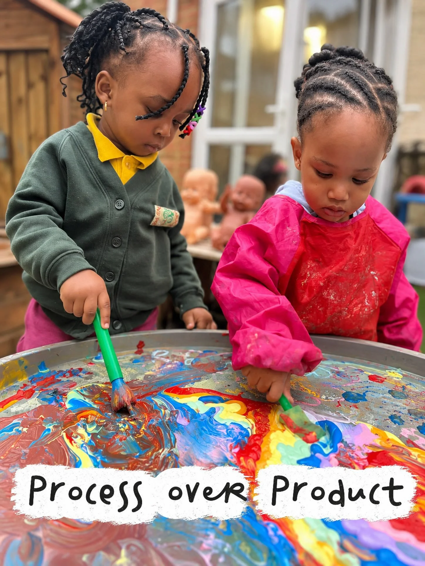 ➡️ PROCESS OVER PRODUCT 🎨 

At Enchanted Wood Preschool, we value process-driven experiences that celebrate each child&rsquo;s unique learning journey. Rather than focusing on a finished product, children are encouraged to explore natural materials,