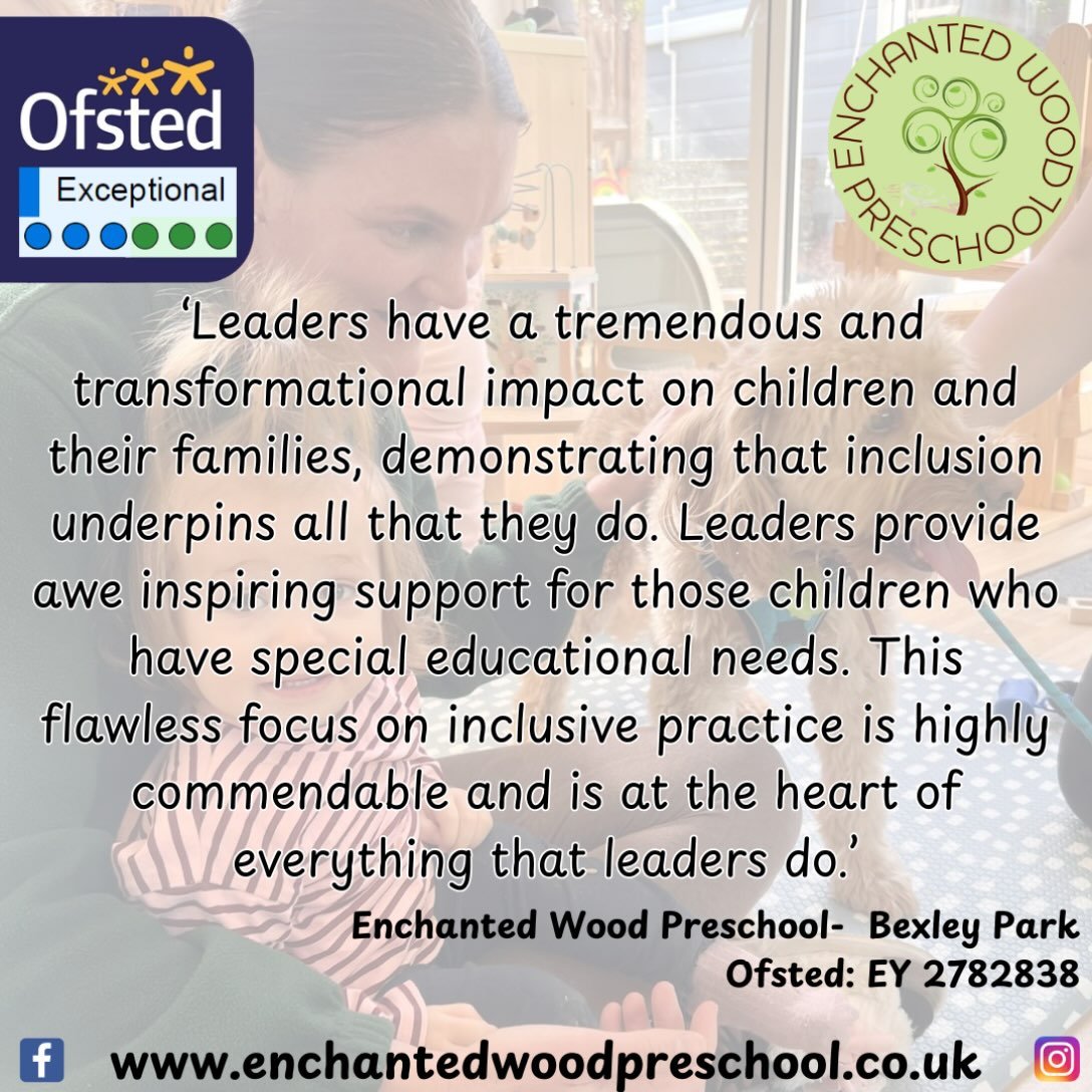 &lsquo;Leaders have a tremendous and transformational impact on children and their families, demonstrating that inclusion underpins all that they do. 

Leaders provide awe inspiring support for those children who have special educational needs. This 