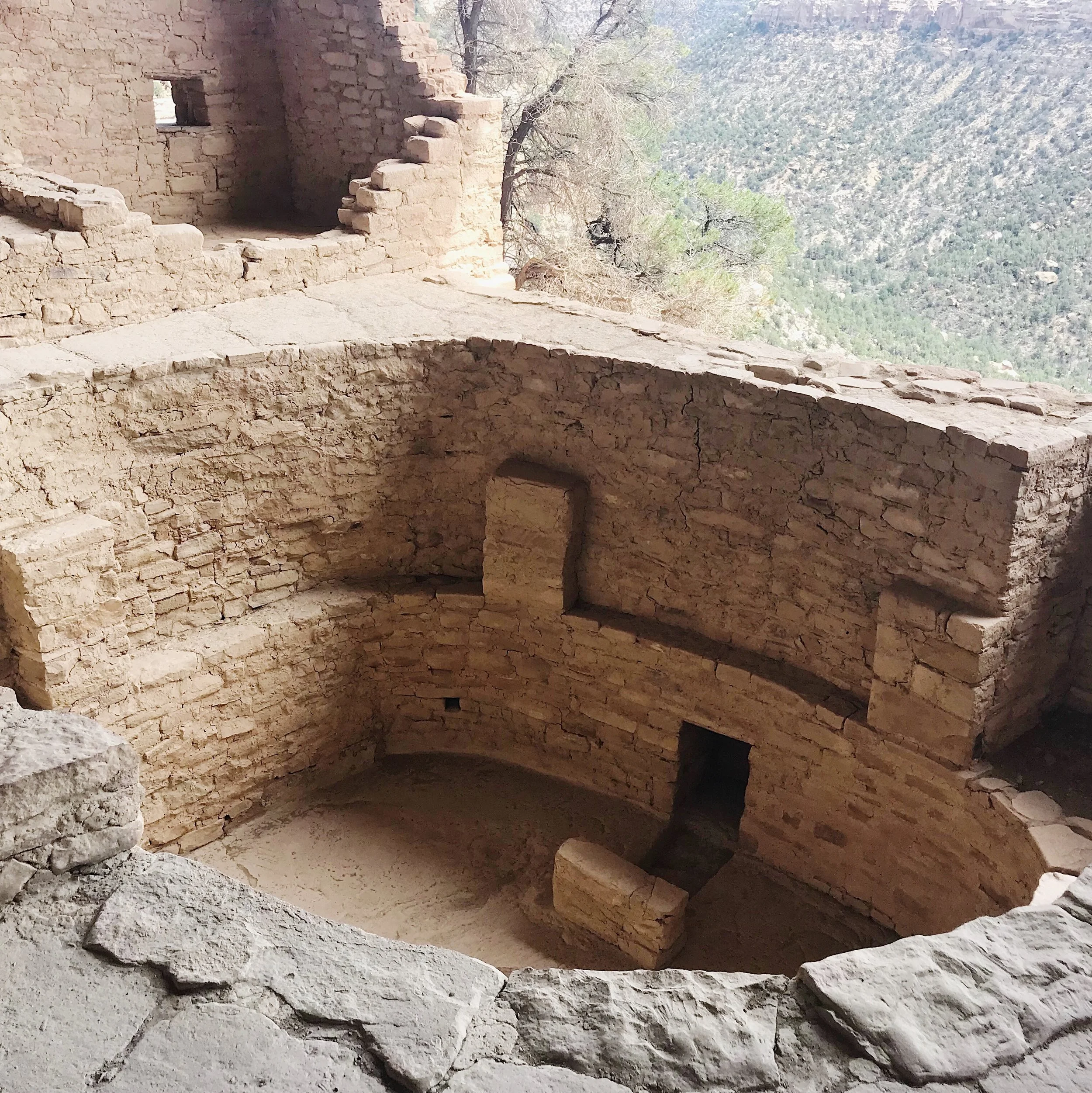 One of the Kivas at Balcony House.