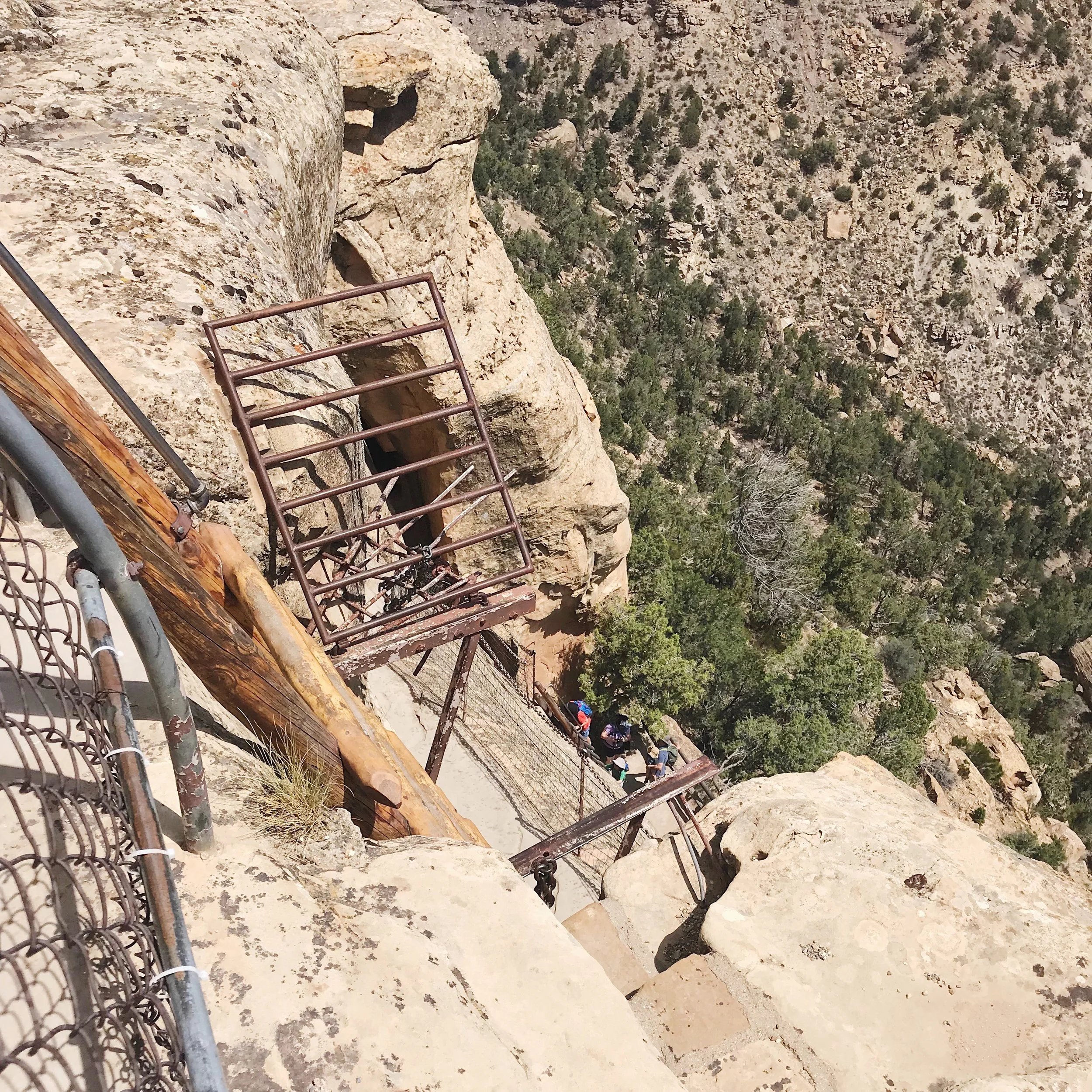 The last 10 foot ladder to the exit.&nbsp;