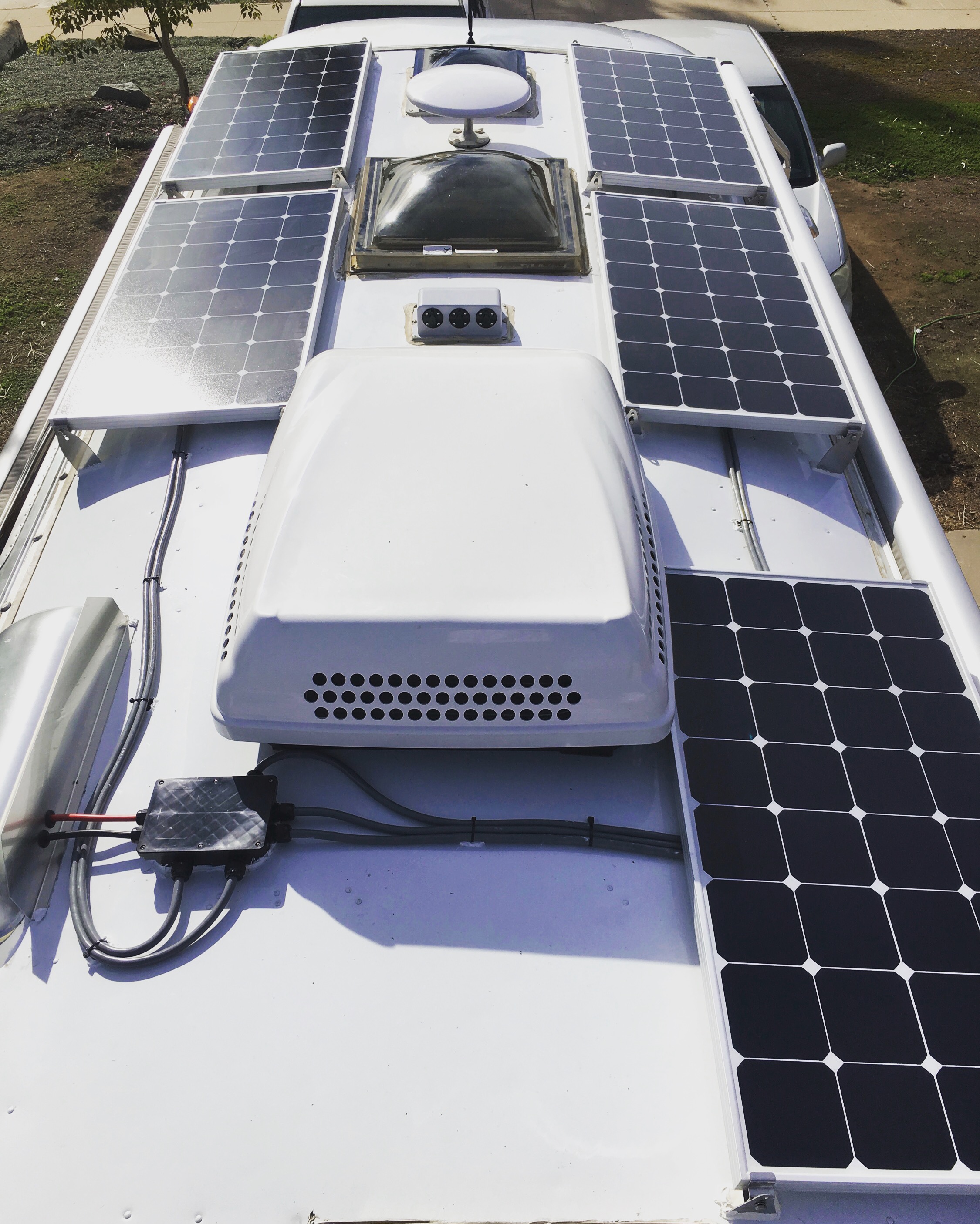 fully solar travel trailer