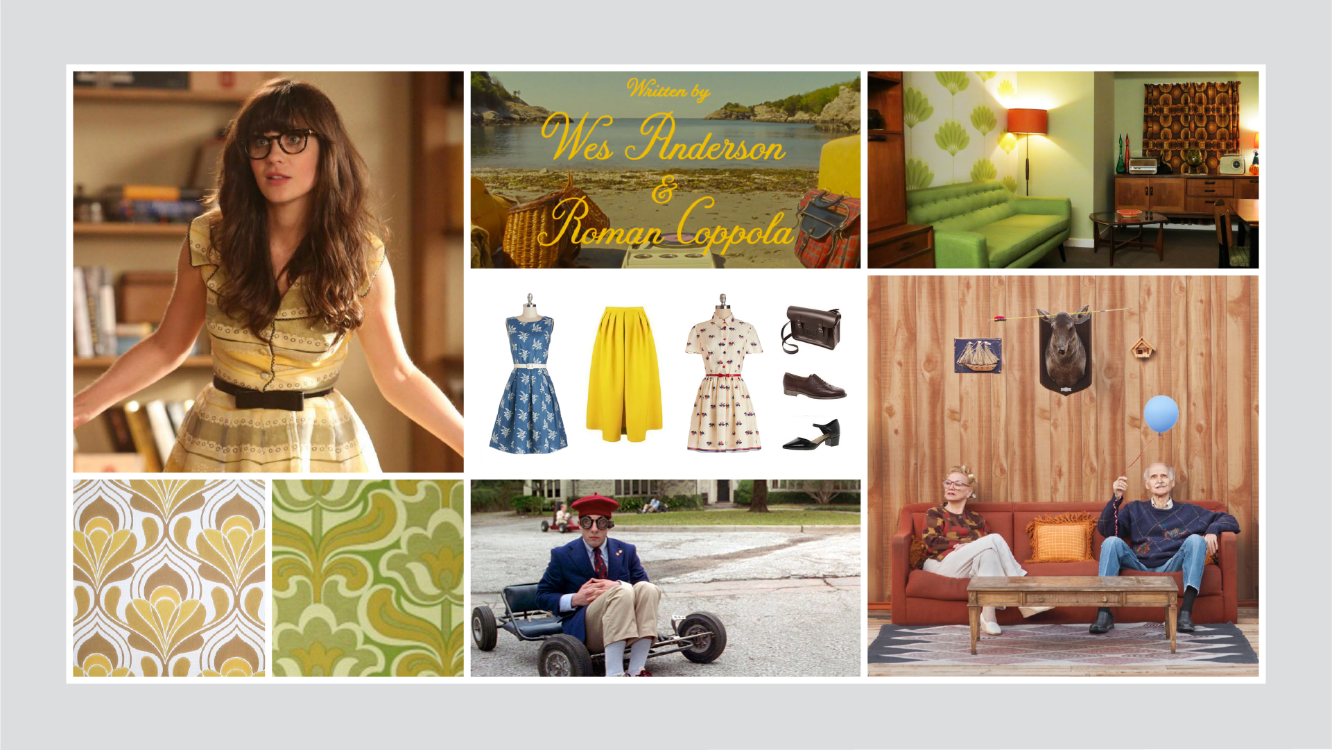 Several art direction and storytelling concepts were presented to the client team. The selected direction drew inspiration from mid-century modern design and modern interpretations of the same.