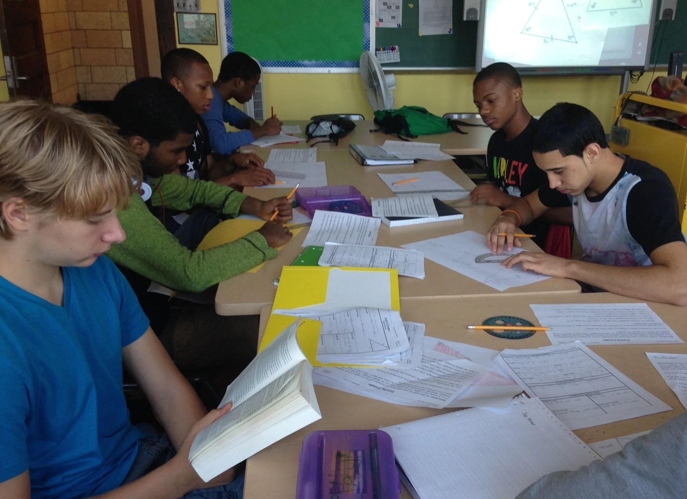 Students preparing for math PBATs