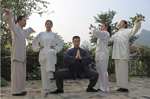 Teachers on Wudang Mountain
