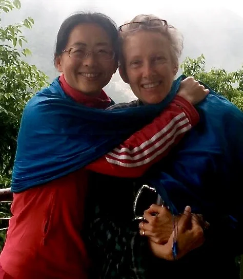 Teachers Meng Doring and Ellen Looft - 2 Sisters from Different Mothers!