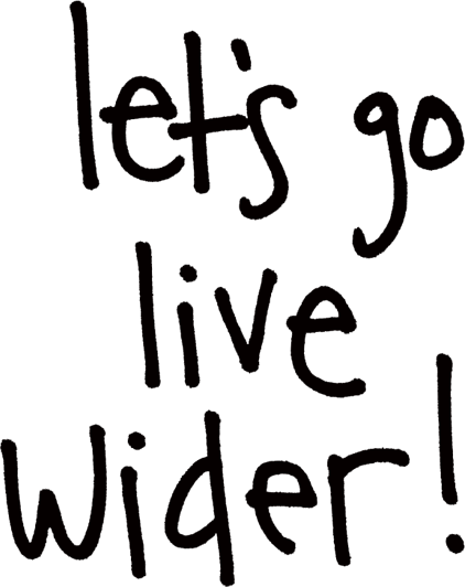 Let’s go live wider!