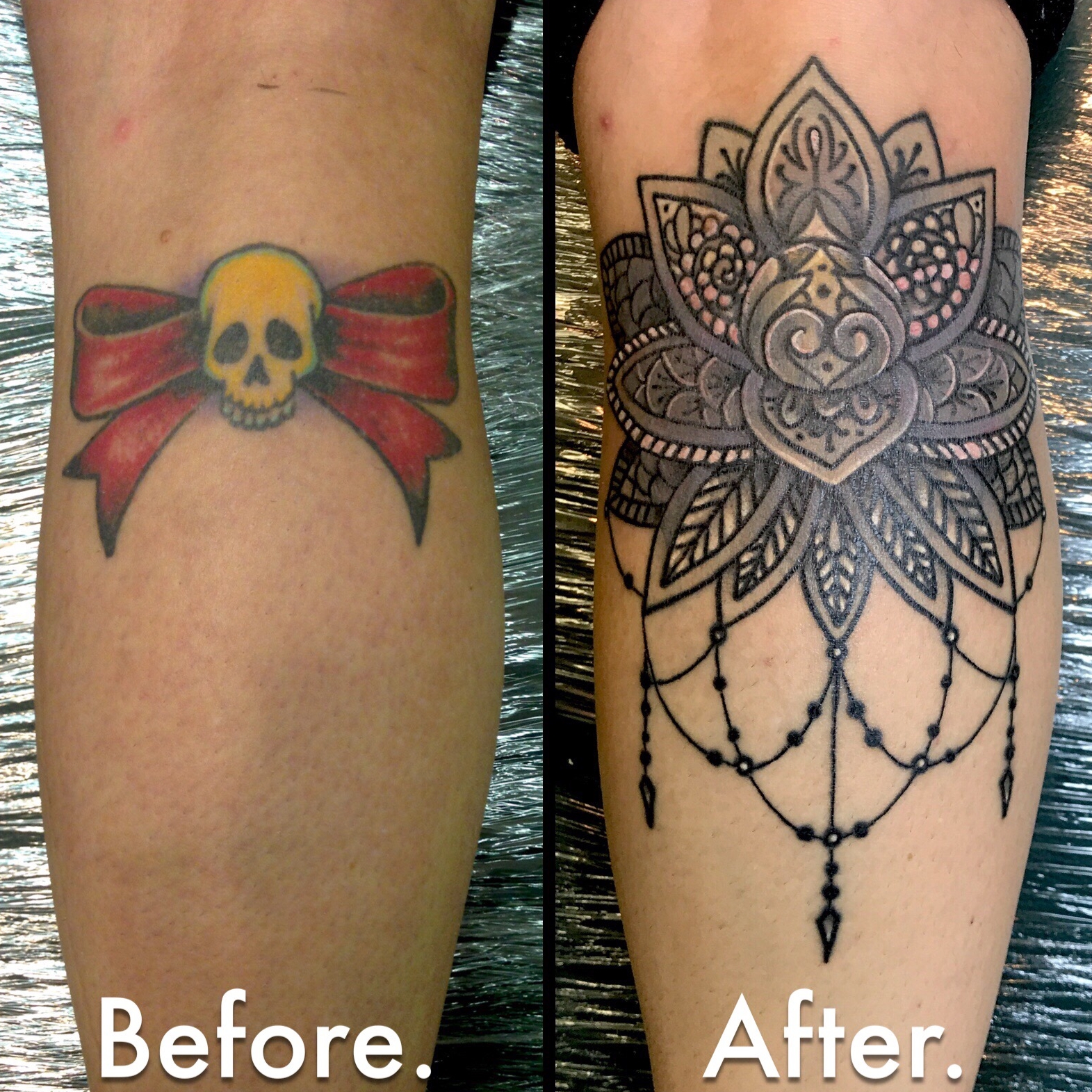 Examples of Erik's Coverup Tattoos — Erik Schmidt, Tattoo Artist